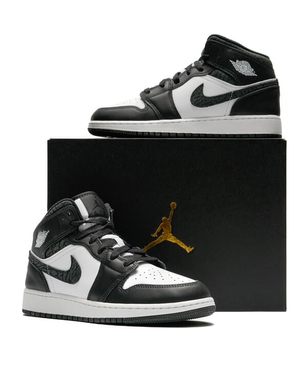 AIR JORDAN 1 MID SE (GS) 'Panda Elephant' | FB9909-001 | AFEW STORE